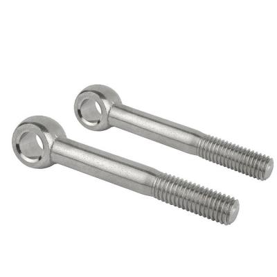 China Din404 Steel Grade 8.8 M8 M12 Self Tapping Welded Concrete Eye Bolt With Nut for sale