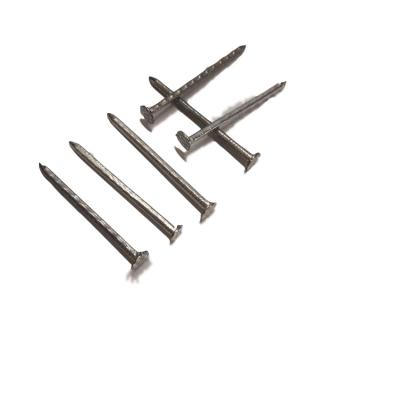 China Flat Galvanized Common Wire Concrete Nails for sale