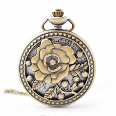 China Antique In The Running Watch Gift Good Quality Unisex Pocket Watch for sale