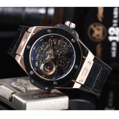 China Cavity Watch Leather Belt Mechanical Fashion Style Watch Non-specific Wrist Watch New for sale