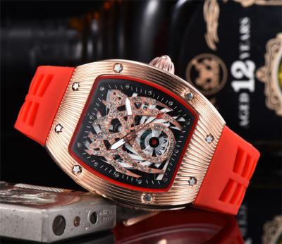 China CJNEW Non-Specific Observe Men's Wristwatches Classify Luxury Diamond Date Quartz Wristwatch for sale