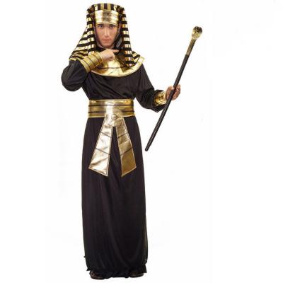 China National Classic Native Pharaoh Costume Halloween Party Cosplay National Style Costume For Adult Men for sale