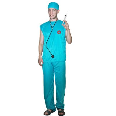 China Factory Directly Sales Doctor Scary Doctor Surgeon Performance Apparel Cosplay Costumes For Men Halloween Costume Party for sale