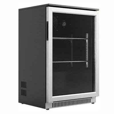 China 118L Single-temperature Single-temperature Hotel Refrigerator/Under-counter Bar Refrigerator Rear Cooler for sale