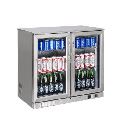 China Hot Single-temperature New Supermarket Refrigerated Display Cases Cooler For Bar for sale