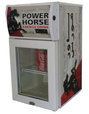 China 20L Single-temperature LED Cooler Mini Bar Fridge Freezer Desktop Display for sale