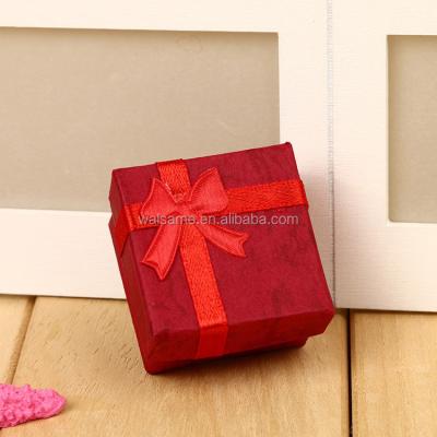 China Manufacturers Special Multicolor Bow Jewelry Package Box Eco - Friendly for sale