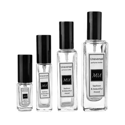 China Personal Care 5ml 10ml 18ml Round Spray Perfume Glass Bottle Packaging Empty Perfume Bottles for sale