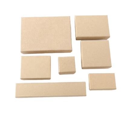 China Recyclable Design Vintage Kraft Paper Packaging Watch Box Jewelry Gift Box Printing Wholesale for sale