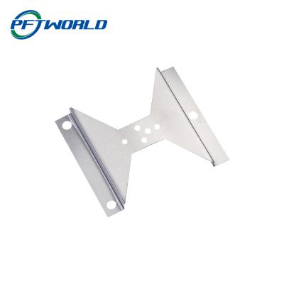 China OEM processing natural color sheet metal bending parts laser cutting for sale