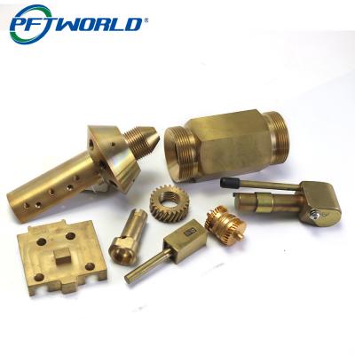 China Precision CNC Brass Parts with Heat Resistance Plating Surface Treatment Customized Designs for sale