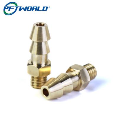 China OEM ODM Brass CNC Components Polished Surface Finish Security Brass Door Bolt With 2D/3D Drawing for sale