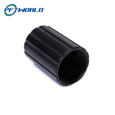 China Hard Black Anodized CNC Machining Parts , Bead Blasted Aluminium Turned Parts for sale