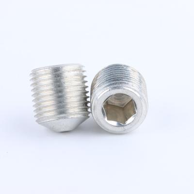 China High Strength Flat Round Head And Hardness 2024 Set Screw Aluminum Alloy Screw Slotted Bolts Directly Supplied Stamped for sale