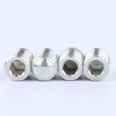 China Flat Round Head Set Screw 6082 Aluminum Alloy With Slotted Thread High Strength for sale