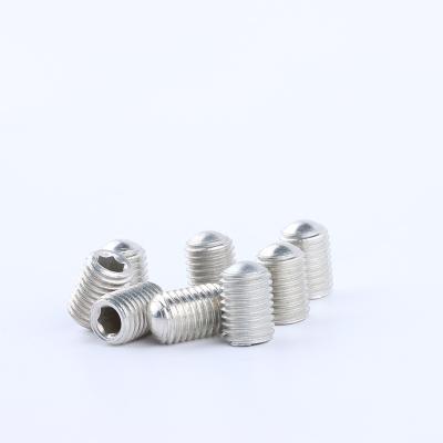 China Flat Round Head Set Screw 6082 Aluminum Alloy With Slotted Thread High Strength for sale