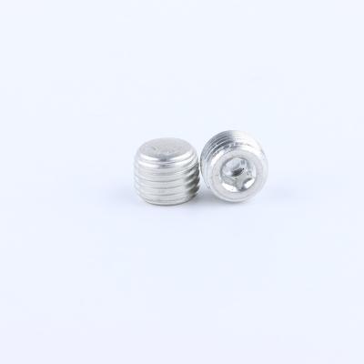 China High Strength 6063 Aluminum Alloy Screws Flat Round Head Various Sizes With Quality Assurance for sale