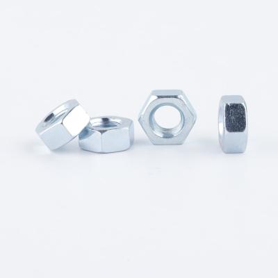 China Heavy Industry Steel Flat Hex Nut Factory Supply M6 NUTS for sale