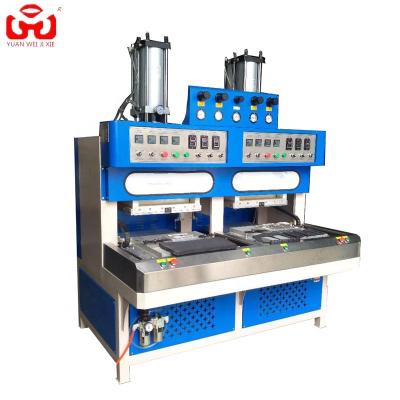 China Hotels 40T Two-station EVA Hard Shell Backpack Heating Forming Machine for sale