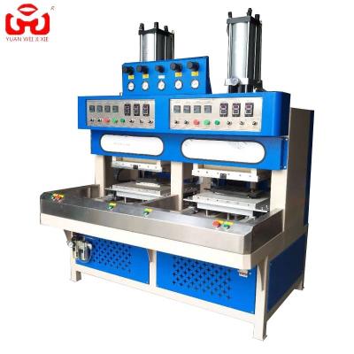 China Hotels 40T Two-Station Student Pencil Bag Case Heating Forming Machine for sale