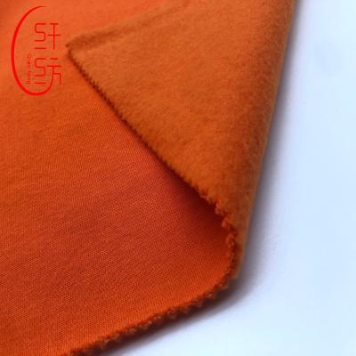 China Antistatic Hot Sales Cotton French Terry Brushed Fabric For Toy And Garment for sale