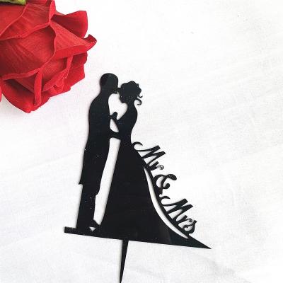 China INS Style Acrylic Cake Decoration Cake Topper Plug-in Decoration Topper For Wedding Party for sale