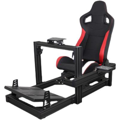 China Black anodized diy aluminum alloy new design 4040 sim 4080 diy aluminum rig racing cockpit driving simulation frame for sale