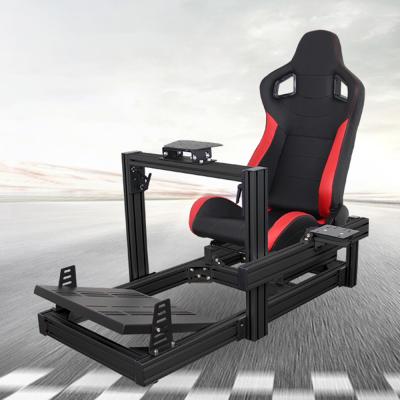 China Aluminum alloy DIY motorized sim racing game sim rig cockpit 4080 aluminum t slot racing profile for sale