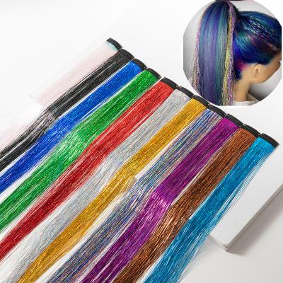 China PRETTY Performance Soft Color Wig Set Male Female Hair Extension Laser Wig Seamless Hair Extension Hair Extension for sale