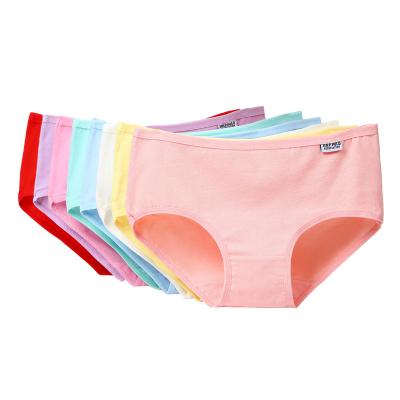 China Comfortable Antibacterial Hot Women's Style Cotton Panties Briefs Plus Size Women Underwear Briefs for sale