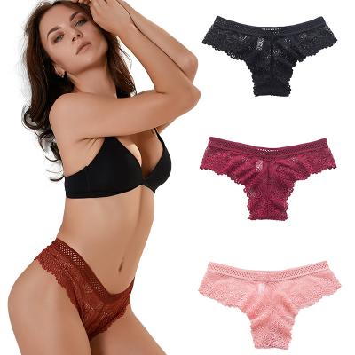 China Underwear Mesh Visible Thong Women&'S Mesh Thong Ladies Transparent Transparentsexy Thong Antibacterial Women's Panties for sale