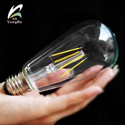 China Warehouse New LED Filament Bulb Edison Light Emitting Diode Glass Bulb Hot Selling for sale