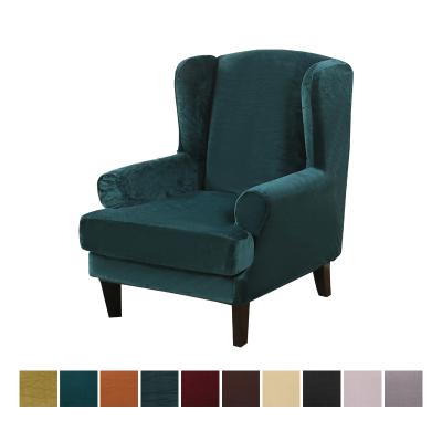 China Silver Fox Single Hot Sale Velvet Luxury Lounge Chair Coves for sale