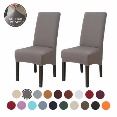 China Durable Large Size Chair Cover Long Back Covers XL Size Europe Style High Back Covers For Home Chair Cover for sale