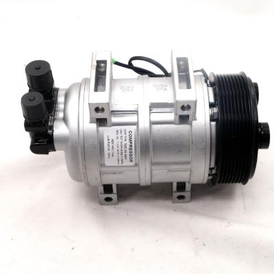 China TM16 compressor 8PK 123MM, 12V with R404 for carrier transicold thermo king and falcon 45 for sale