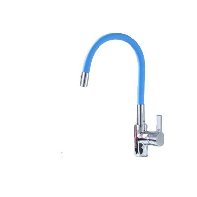 China OEM Modern Kitchen Faucet Kitchen Sink Faucet Cold And Hot Water Hose 304 Stainless Steel With Lowering Single Hole Black Lux for sale