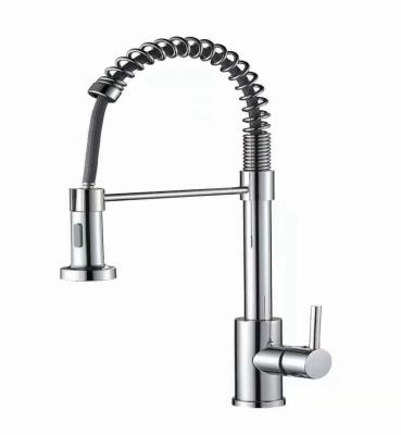 China Sense Faucets Spring Kitchen Faucet Outdoor Zinc Alloy Kitchen Sink Cold Water Faucet Taps for sale