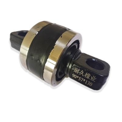 China Good shock absorption performance and long service life 90*57*130*25mm  Best selling Torque rod bushing heavy duty truck for HOWo/Jiefang/delong/auman for sale