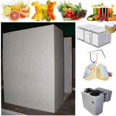 China Prefab Small Cold Room Hotels Cooling Room To Store Fruit , Vegetable And Juice for sale