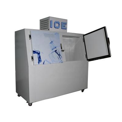 China Single-Temperature Slope Ice Merchandiser Packaged Ice Freezer Refrigerator For Indoor And Outdoor Use for sale