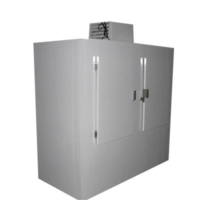 China High Single-temperature 2.5m Ice Merchandiser with Ice Carel Temperature Controller Ice Storage Bin 500 Bags (8 lbs. /bag) 2 Door Solid DC R404a for sale