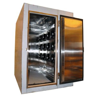 China Single-temperature blast freezer for Freezing food in 1hr 304 stainless steel 120 kg of foodstuff, 2000l CN; GUA R404a -18C BF-2 AG Ce for sale