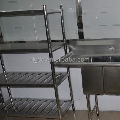 China Cold Room Use Cold Storage Stainless Steel Pipe Shelf for sale