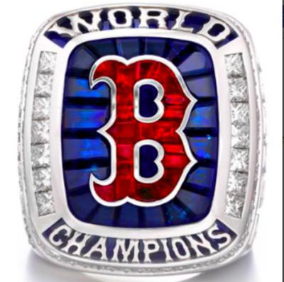 China Luxury Wholesale Custom Baseball Championship Rings Red Sox Championship Rings for sale