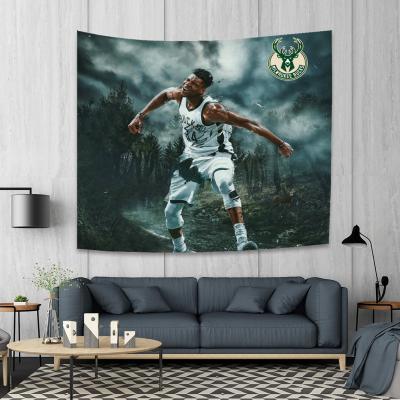 China Plain Milwaukee Contrasts Wholesale Wall Door Factory Hanging Tapestry for sale