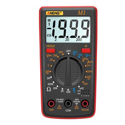 China ANENG M1 Digital Multimeter True Multimeter Multimeter Multimeter RMS Digital Meter Richmeters Dmm 400a 10A M1 Multimeter Multimeter Tester for sale