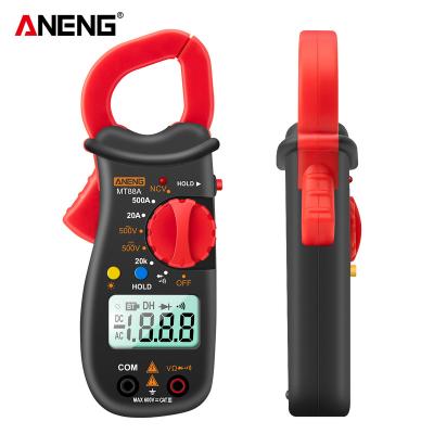 China ANENG MT88A Digital Clamp Meter Multimeter DC/AC Voltage AC Voltage Tester AC Frequency Capacitance NCV Test MT88A Digital Current Clamp Meter for sale