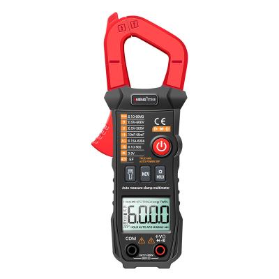 China ANENG ST208 Digital Clamp Meter Multimeter Car 6000 Counts AC/DC Transistor Tester Voltimetro Amperimetro ST208 Digital Current Clamp Meter for sale