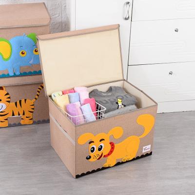 China Sustainable Wardrobe Storage Box Fabric Clothes Storage Box Organizer Drawer Type Household Folding Storage Box Internal Artifact for sale