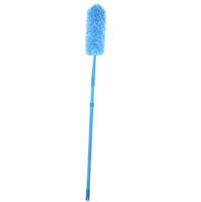 China Hot Eco-friendly Wholesale Home and Garden Cleaning Feather Long Handle Microfiber Ceiling Fan Static Duster Brush for sale